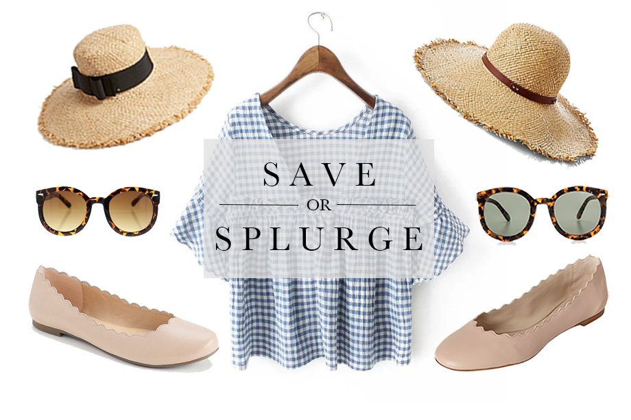 Save or Splurge - Spring Edition