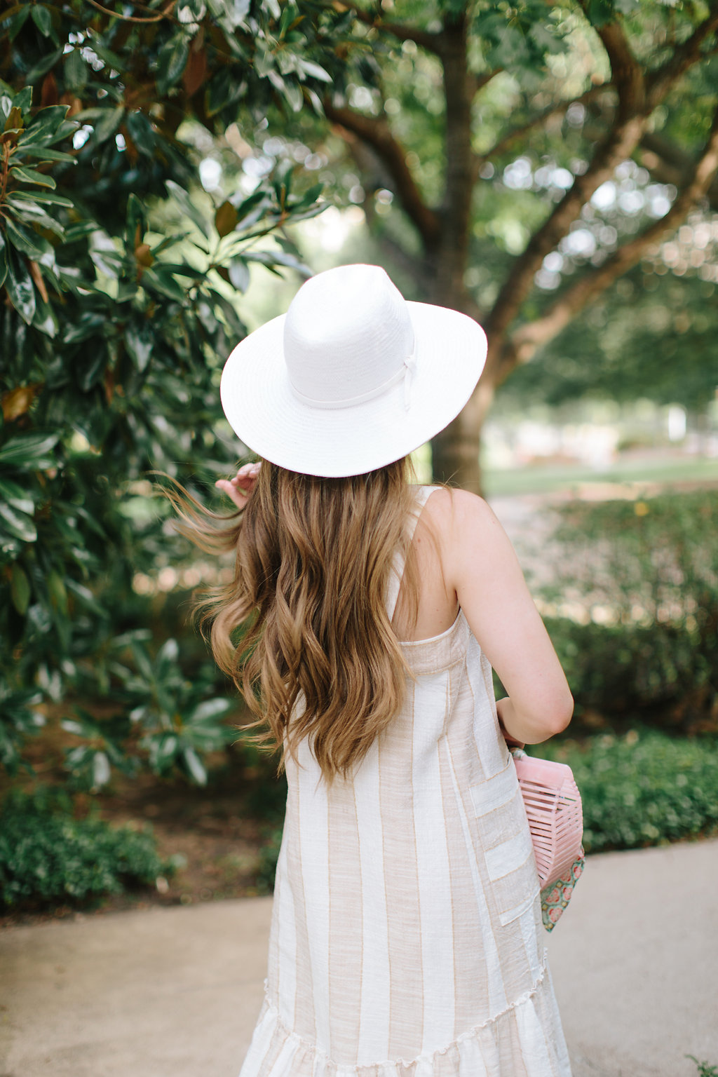 White summer hat | Miss Madeline Rose
