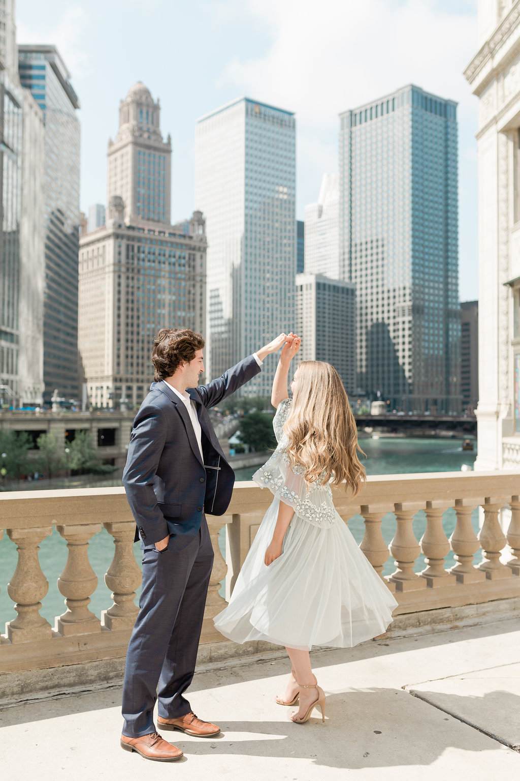 Twirling in Chicago | Miss Madeline Rose