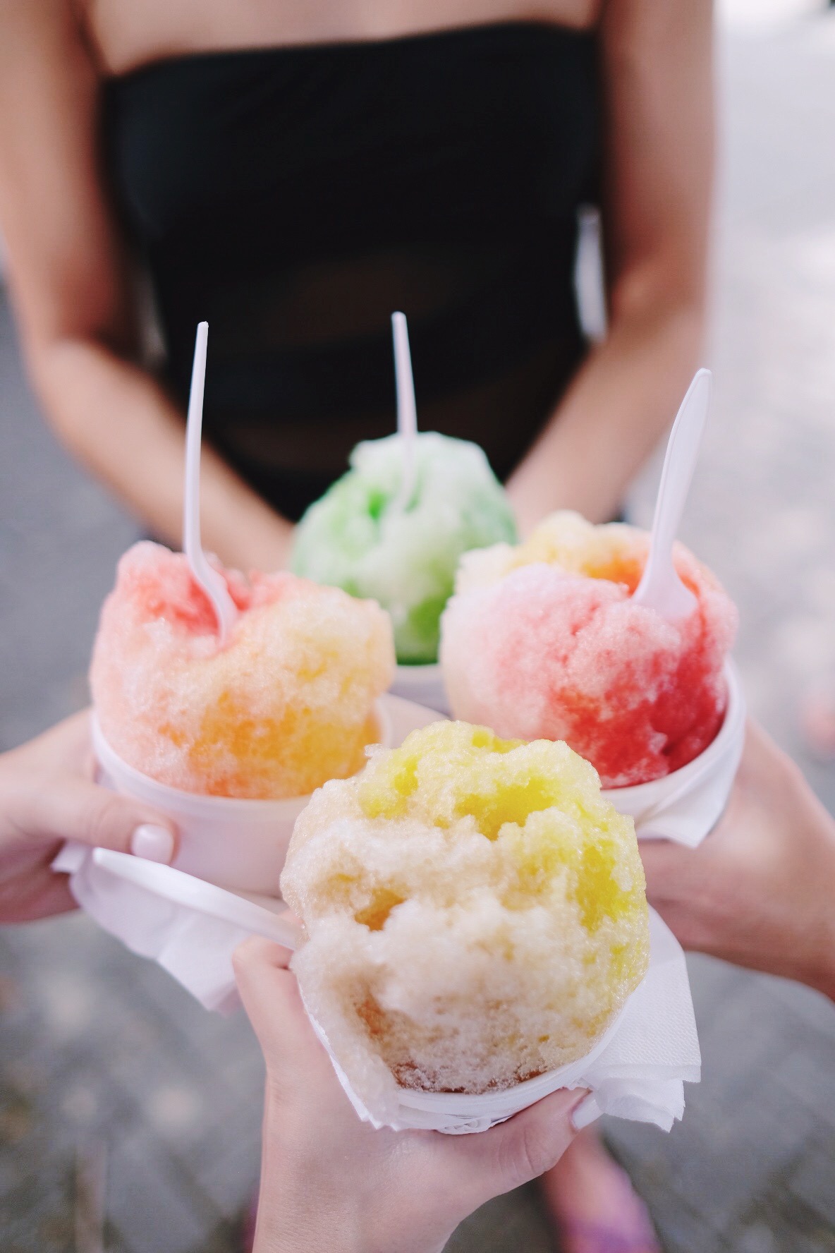 Shaved Ice at the beach | Miss Madeline Rose