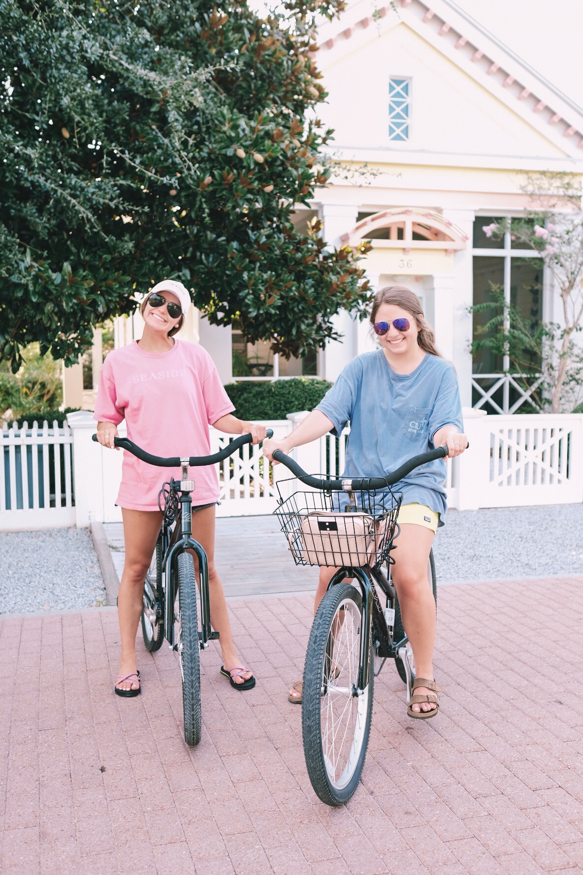 Riding bikes in Seaside | Miss Madeline Rose