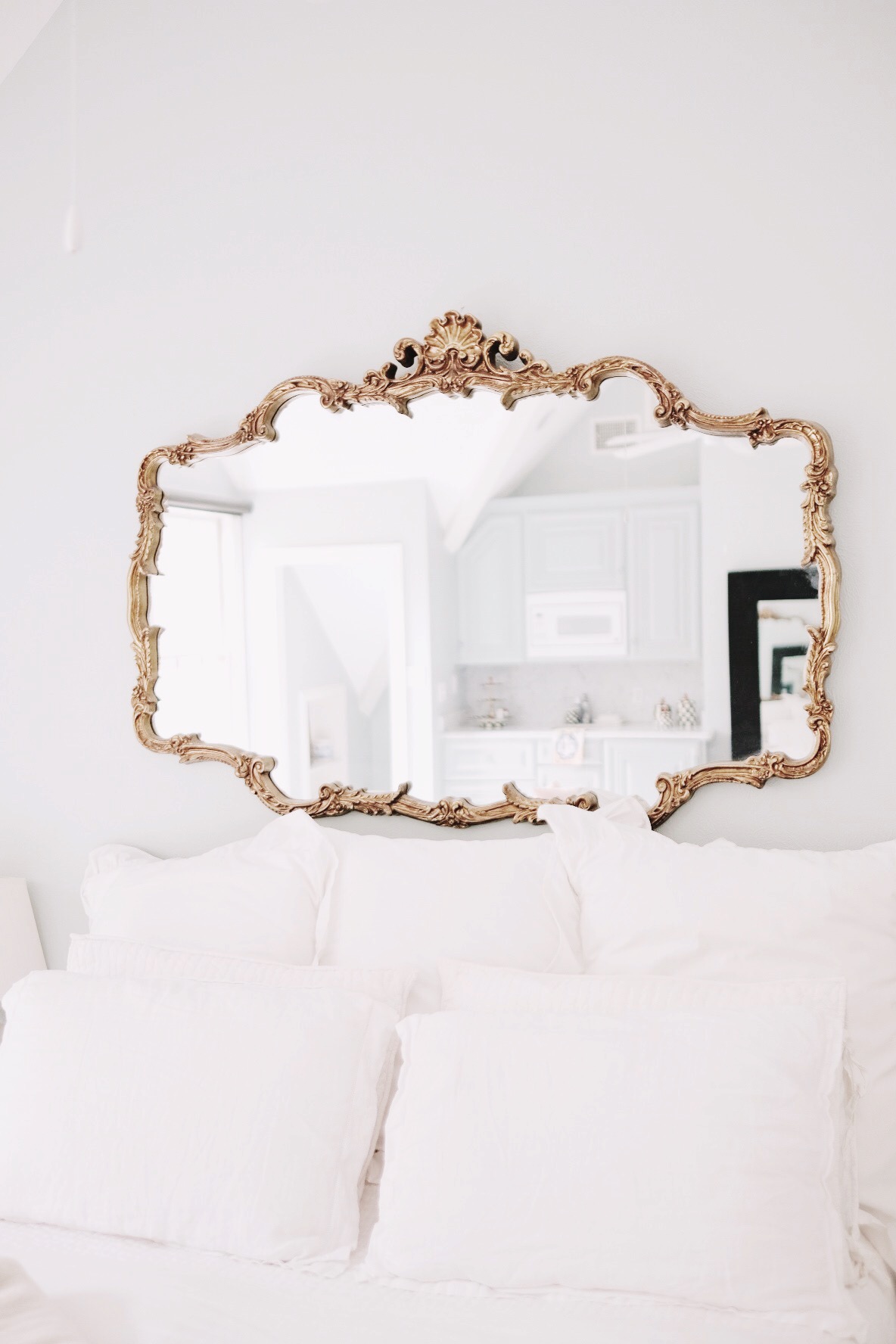 Antique gold mirror | Miss Madeline Rose