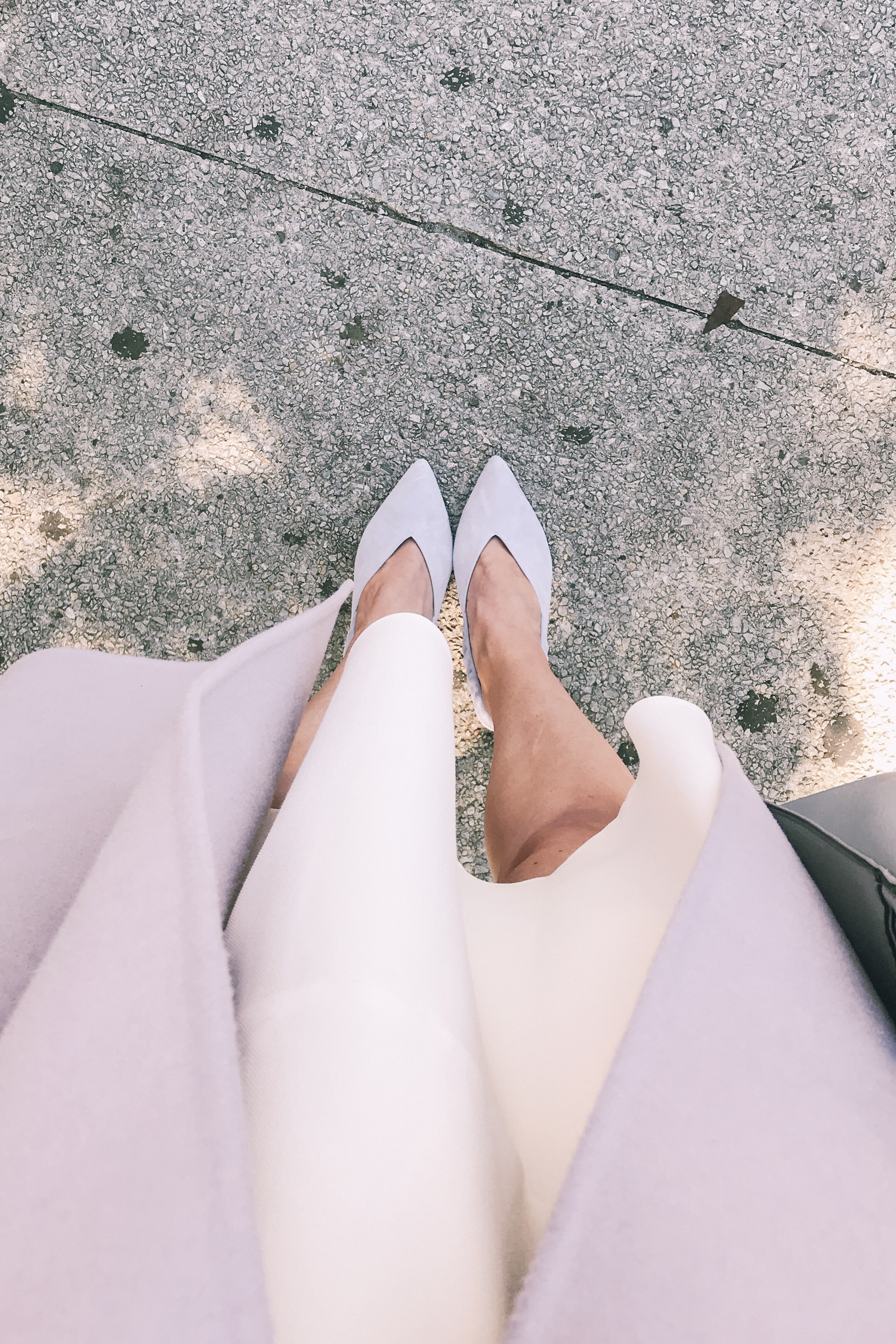 Classy lavender shoes | Miss Madeline Rose