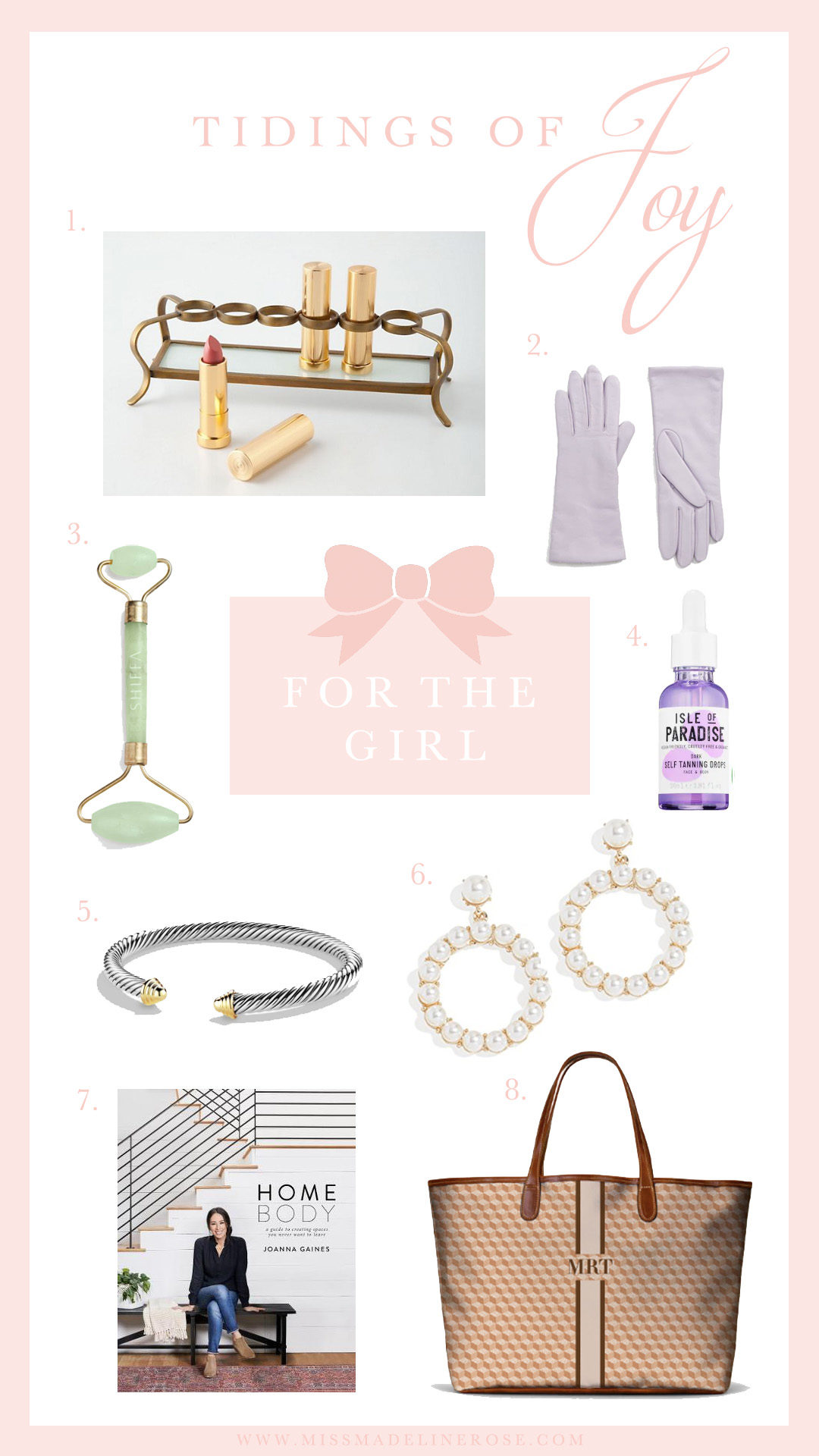 Tidings of Joy | Gifts for the Girl