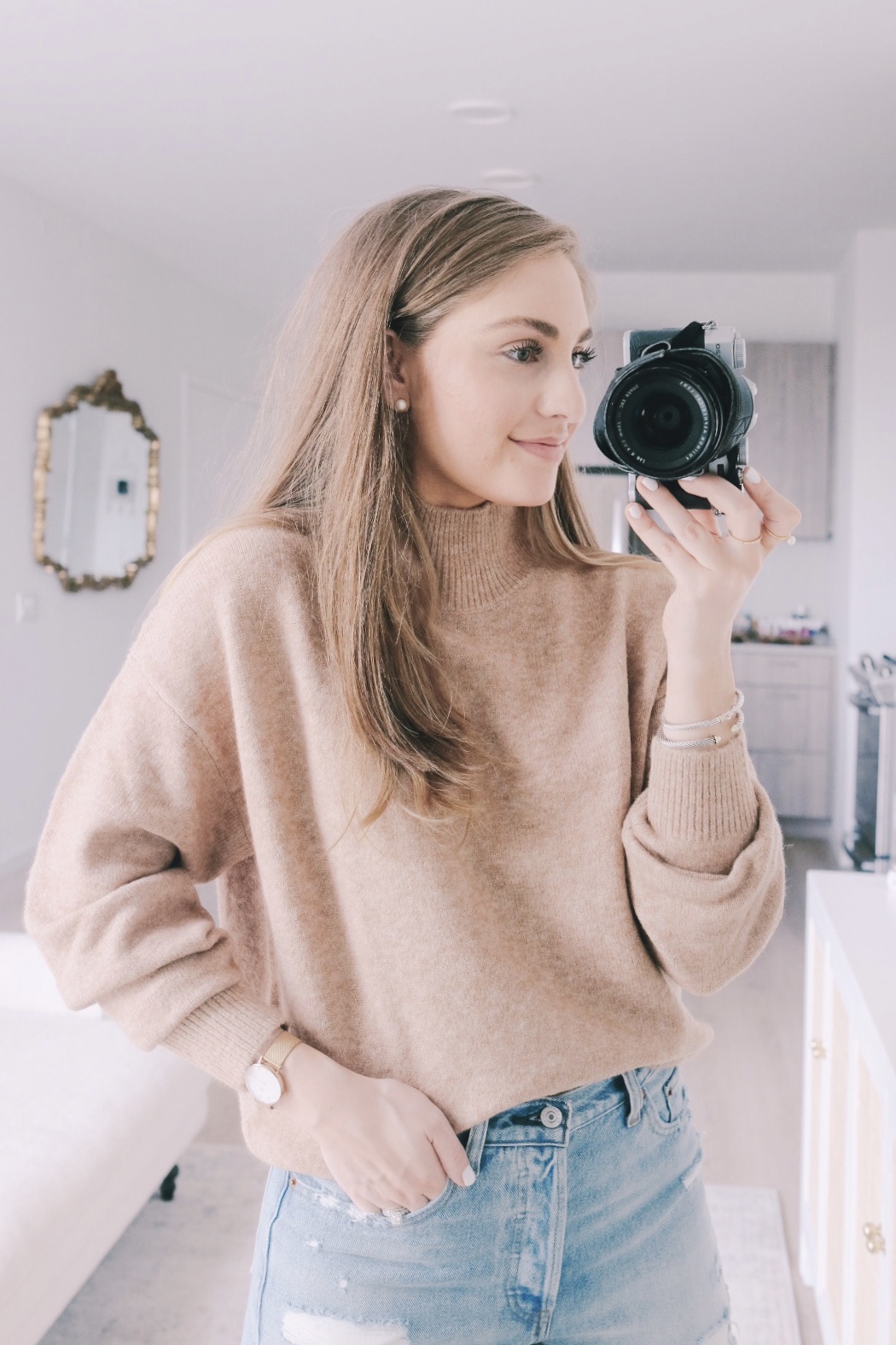 Camel Sweater | Miss Madeline Rose